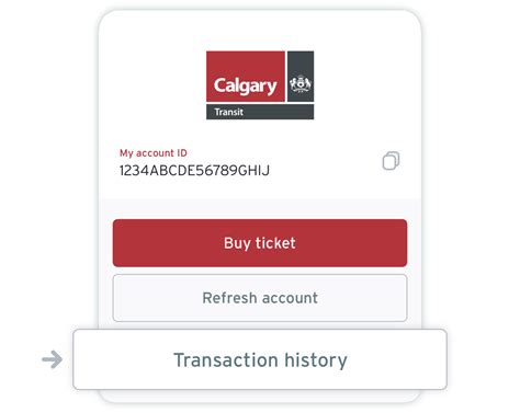 Calgary Transit ticket activation